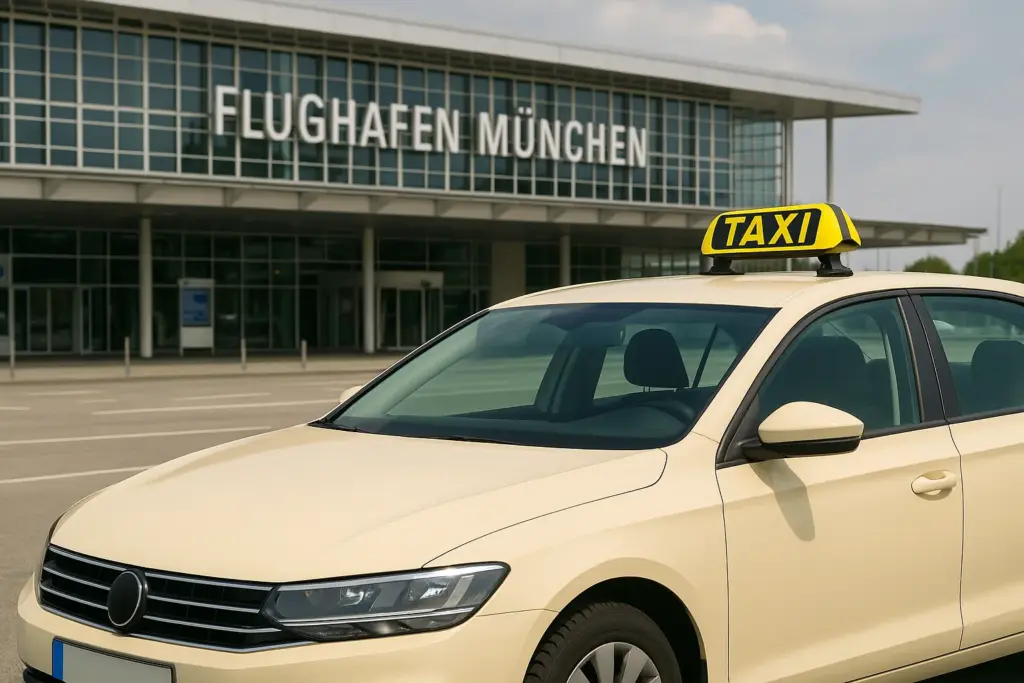 Taxi-Flughafen-München-Abholung-Bringservice
